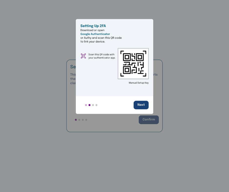 QR code Two-factor authentication QR code sample